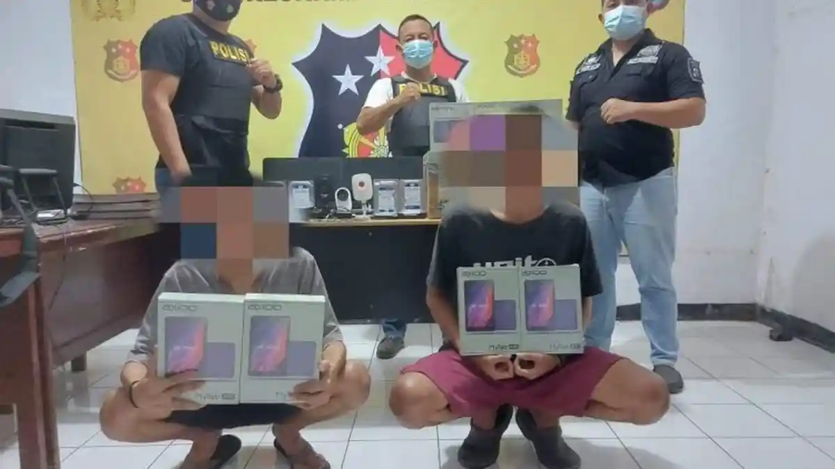 2 Mantan Murid Gasak Puluhan Alat Elektronik di SMK I Sonder Minahasa
