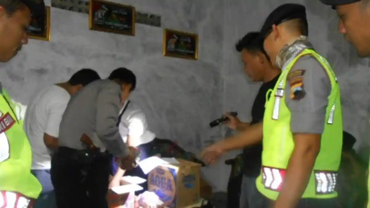 Polres Demak Sita Petasan dari Sebuah Industri Rumahan