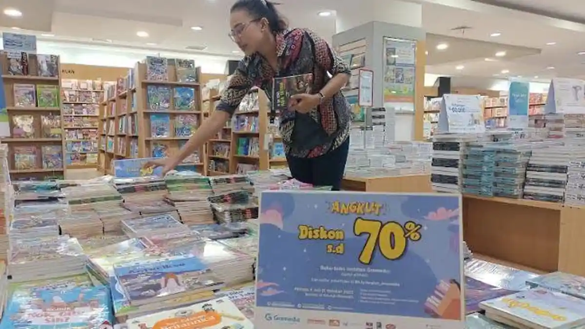 HUT RI ke-78, Gramedia Jambi Beri Diskon hingga 70 Persen