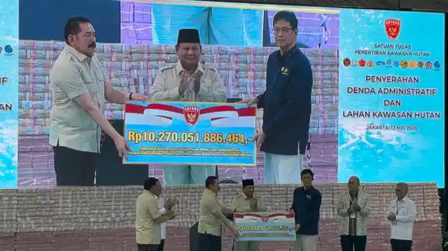 Disaksikan Presiden, Jaksa Agung Serahkan Uang Rp 10,2 T dan 2,3 Juta Hektare Lahan ke Pemerintah