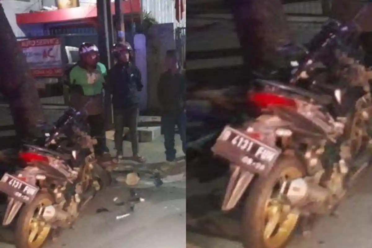 Kecelakaan Maut Tadi Pukul 02.30 WIB, Seorang Pemotor Tewas, Mobil Ngebut Senggol 2 Motor Lalu Kabur