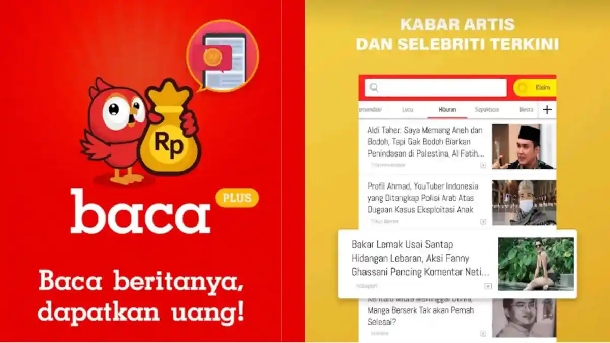 Baca Berita Dapat Cuan dari Aplikasi Penghasil Uang Baca Plus, Berikut Caranya