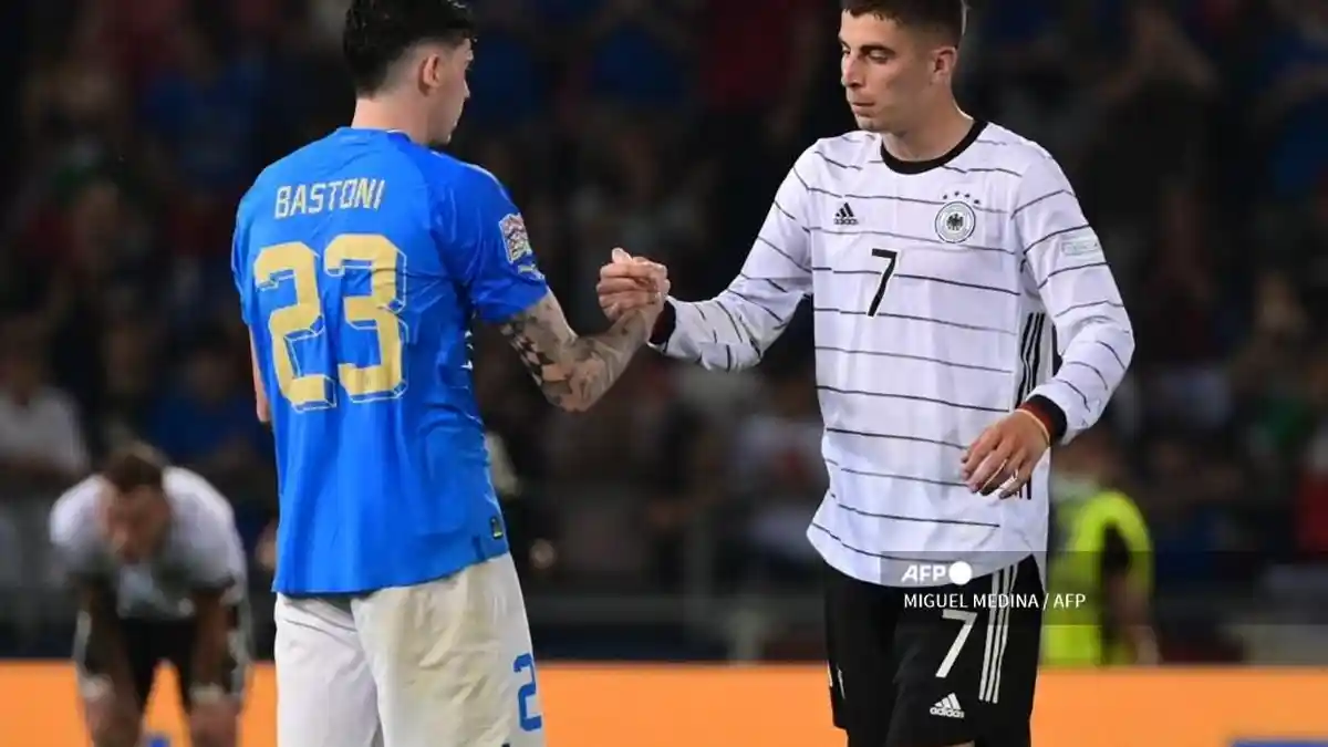 SEDANG BERLANGSUNG Live Streaming Jerman vs Italia di UEFA Nations League