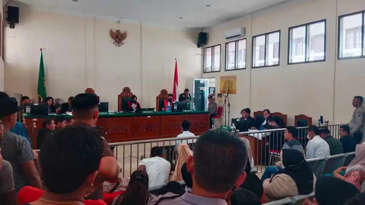 Tiga dari Lima Terdakwa Pembunuh Eks Anggota DPRD Langkat Dituntut JPU 18 Tahun Penjara