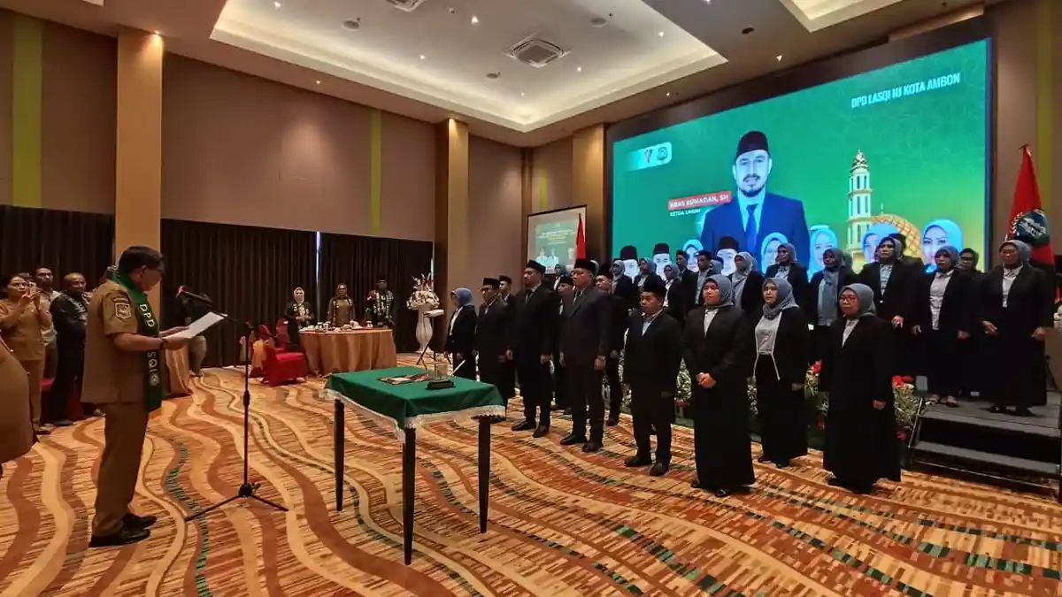 Lantik Lasqi Nusantara Jaya Periode 2025-2030, Begini Harapan Wali Kota Ambon