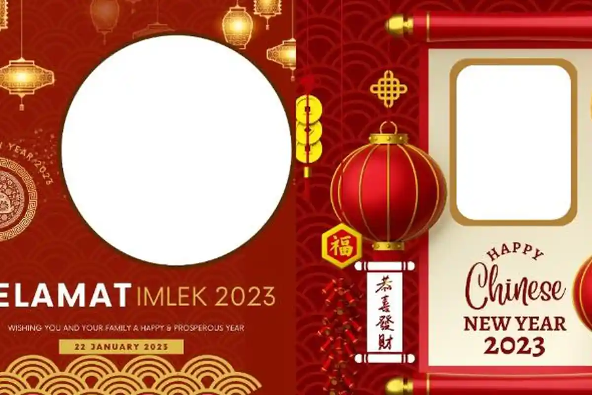 15 Link Twibbon Tahun Baru Imlek 2023, Berikut Cara Buatnya