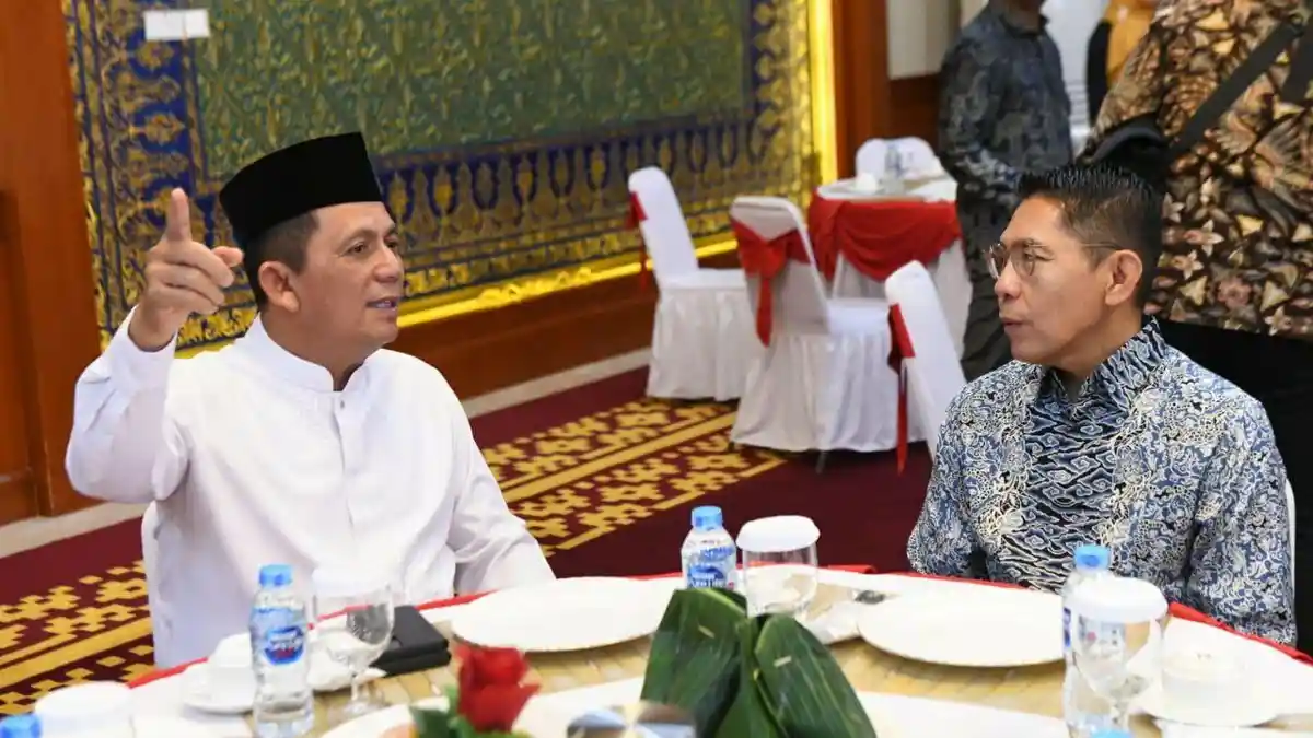 Gubernur Ansar Menjamu Minister Maliki Osman, Pererat Hubungan Dengan Singapura