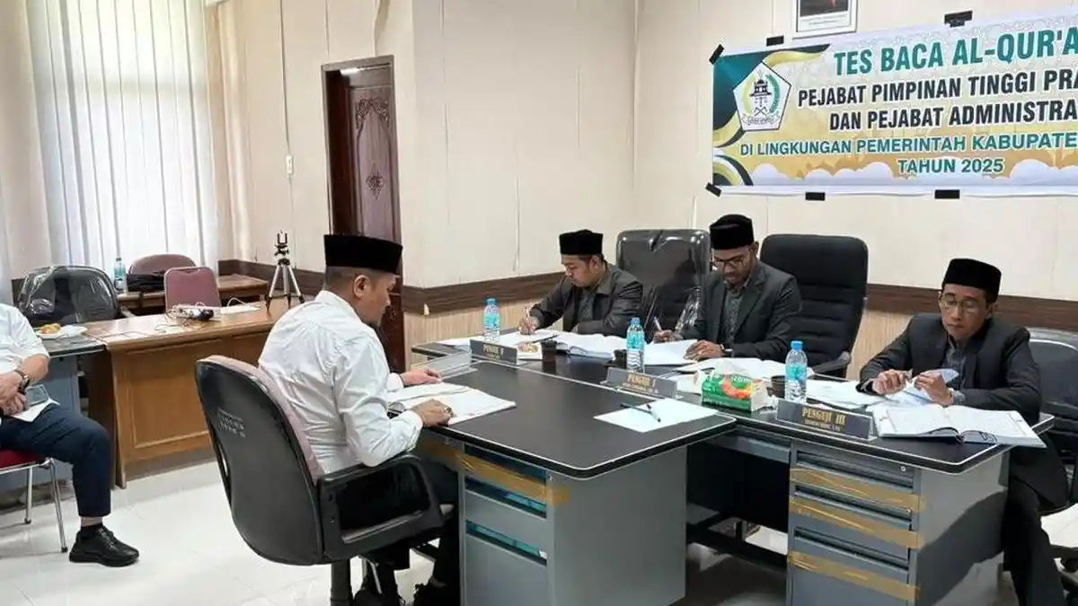 Bupati Mendadak Panggil Calon Pejabat Dites Mengaji Sebelum Dilantik, Banyak yang Panik