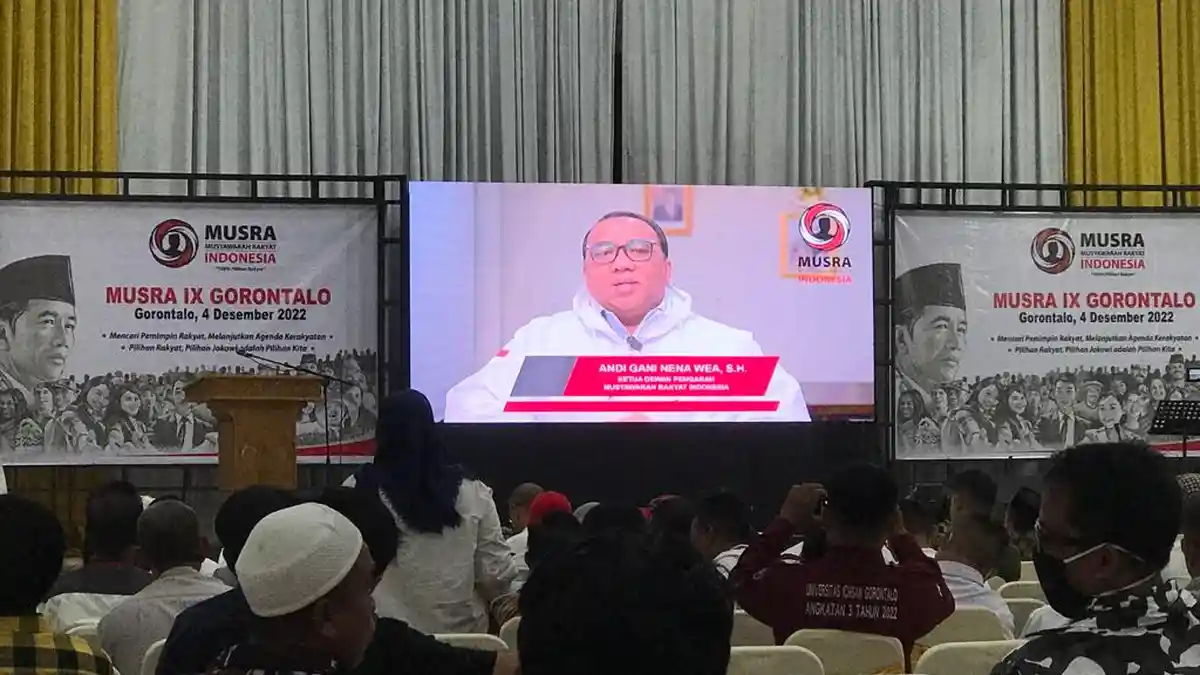 Isu Pilpres 2022: Anies - Rachmat Gobel Ramaikan Bursa Capres saat Musra IX Gorontalo