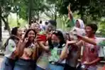 Aksi Corat Coret Baju Kelulusan Pelajar Kota Semarang