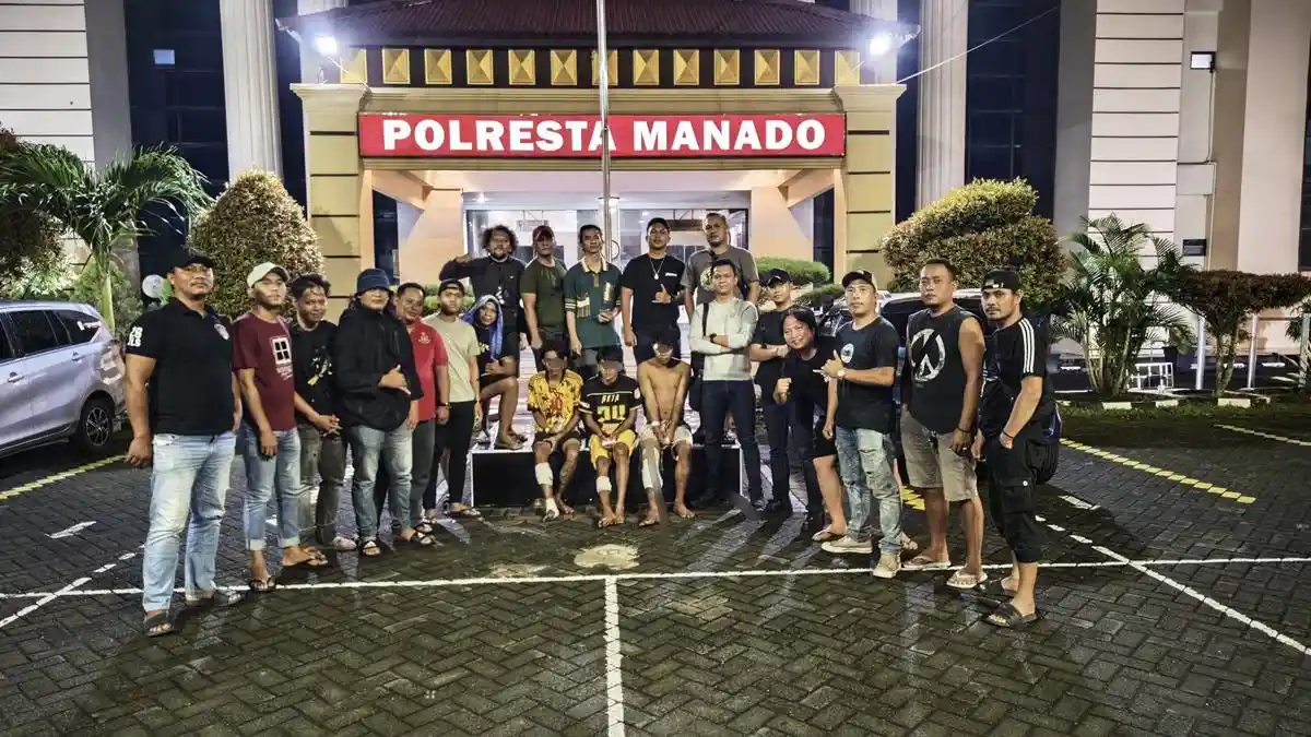 Kronologi 3 Pemuda Keroyok Anggota Polisi dan Warga di Manado Sulut ...