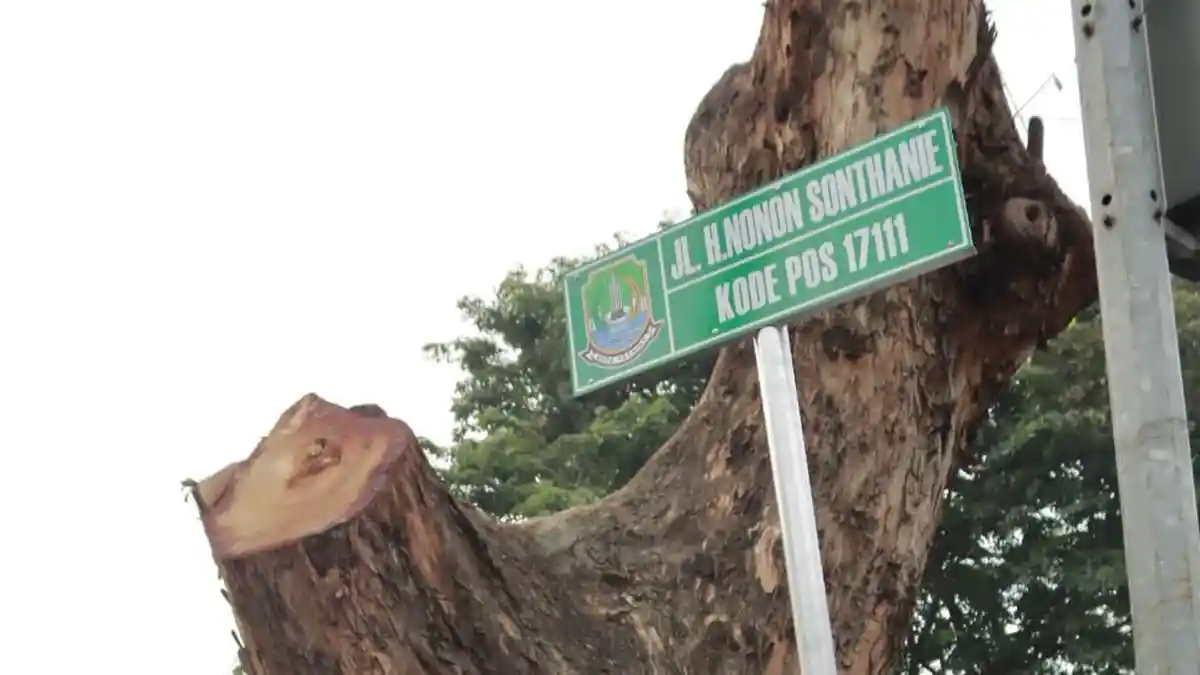 Ini Alasan Jalan Baru Underpass Diganti Namanya Menjadi Jalan H. Nonon Sonthanie