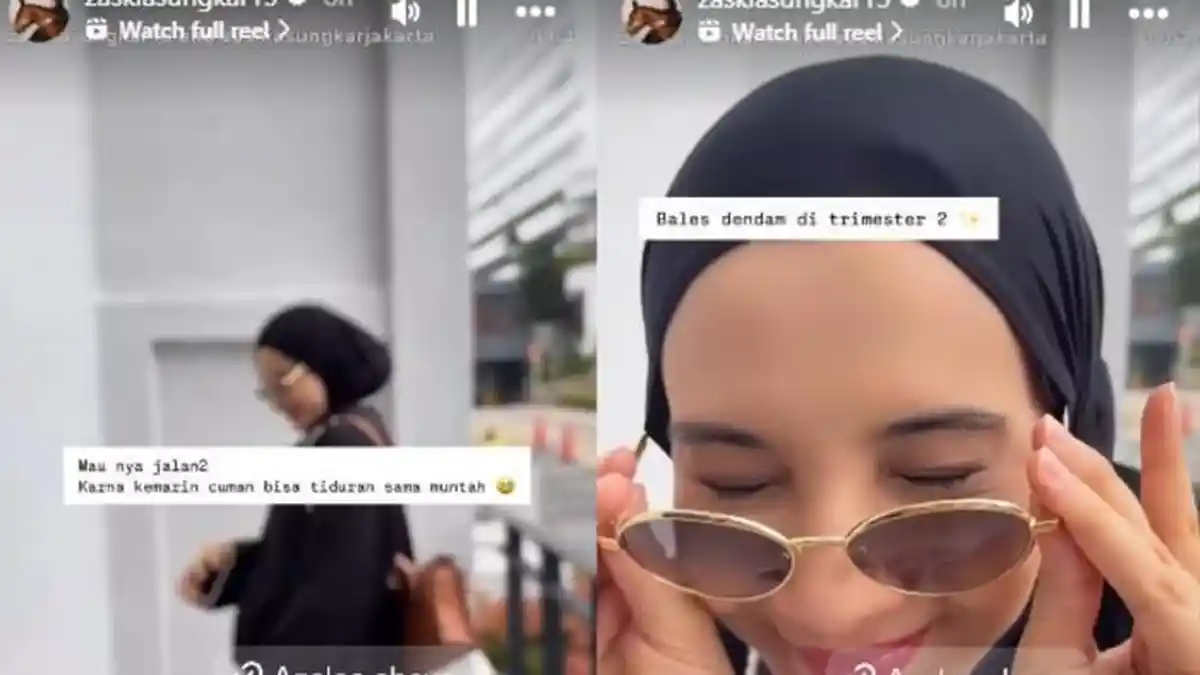 Balas Dendam Manja! Zaskia Sungkar Cerita Perubahan Sikap Saat Hamil Lagi