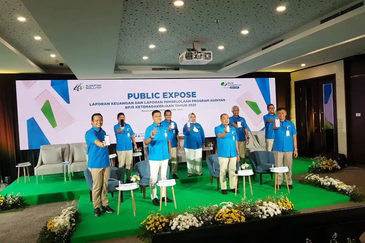 BPJS Ketenagakerjaan Tahun 2021 Kembali Raih Opini WTM Usai Hasil Audit Bukukan Kinerja Positif