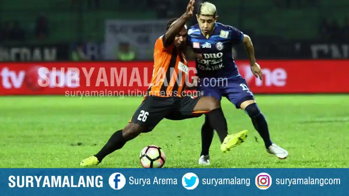 Optimisme Ala Esteban Vizcarra Saat Absen Bertanding di Laga Arema Vs Bali United