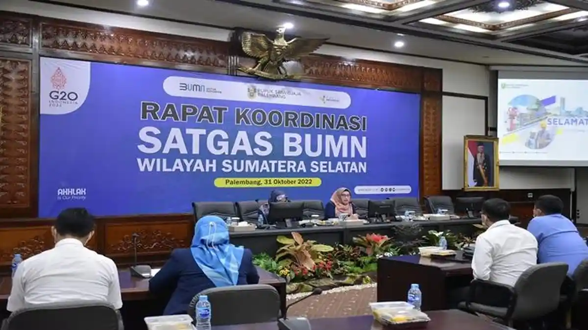 Pusri Perkuat Koordinasi Satgas Bencana BUMN Sumsel