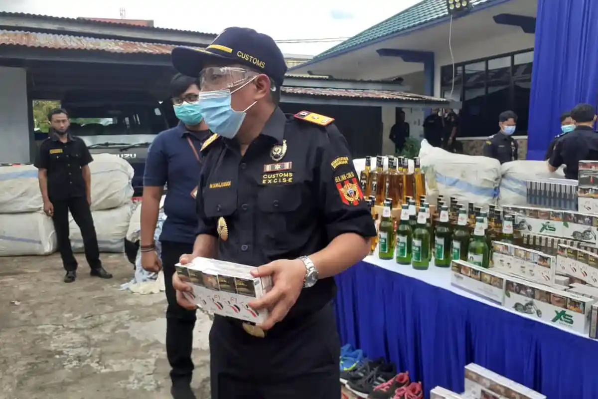 Tidak Layak Dilelang, Kantor Bea Cukai Tarakan Musnahkan Barang Milik Negara