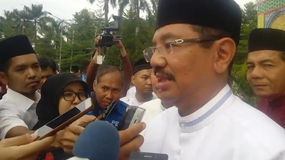 Usai Salat Id, Tengku Erry Dikonfirmasi Serangan Teroris ke Mapolda Sumut, Gini Katanya
