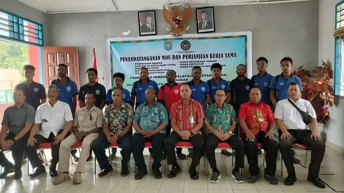 Lapas Serui MoU Dengan 6 Dinas Untuk Perkuat Program Pembinaan