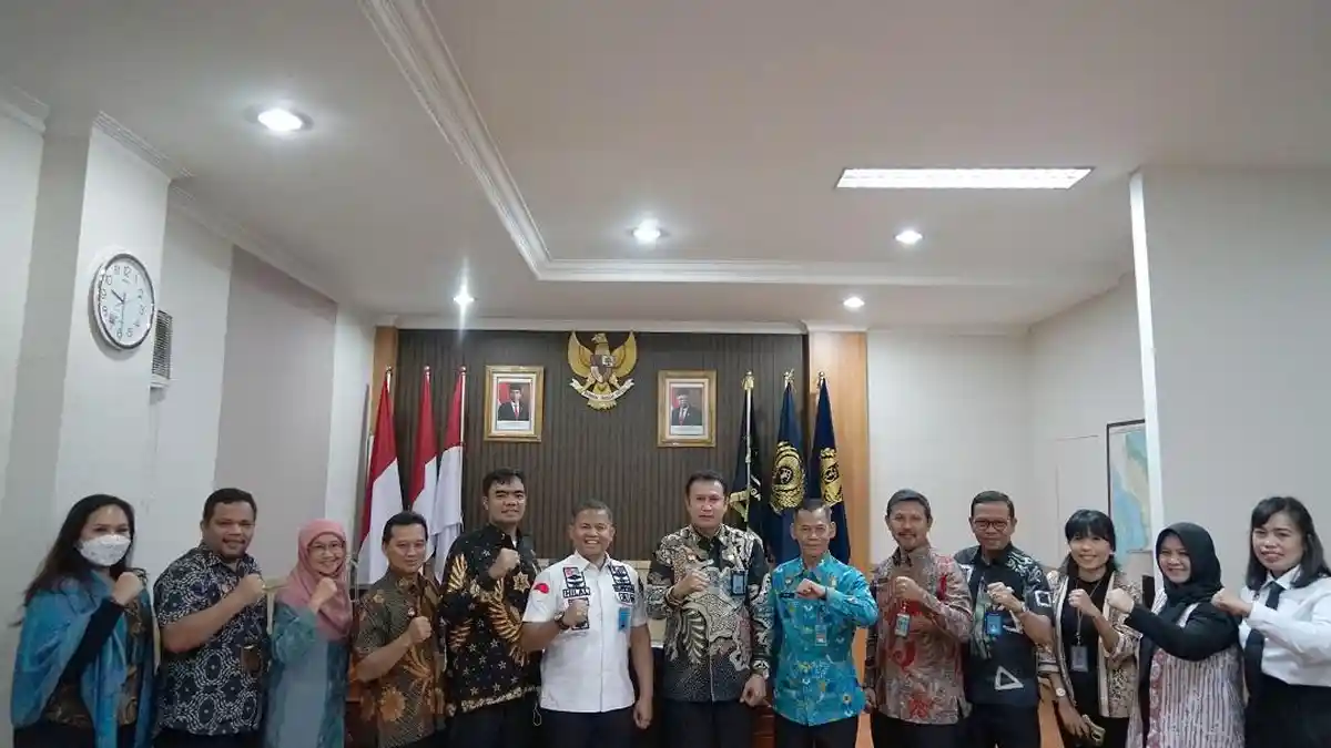Evaluasi Pasca Pelatihan Keimigrasian, Kakanwil Kumham Sumut Terima Kunjungan BPSDM Kumham