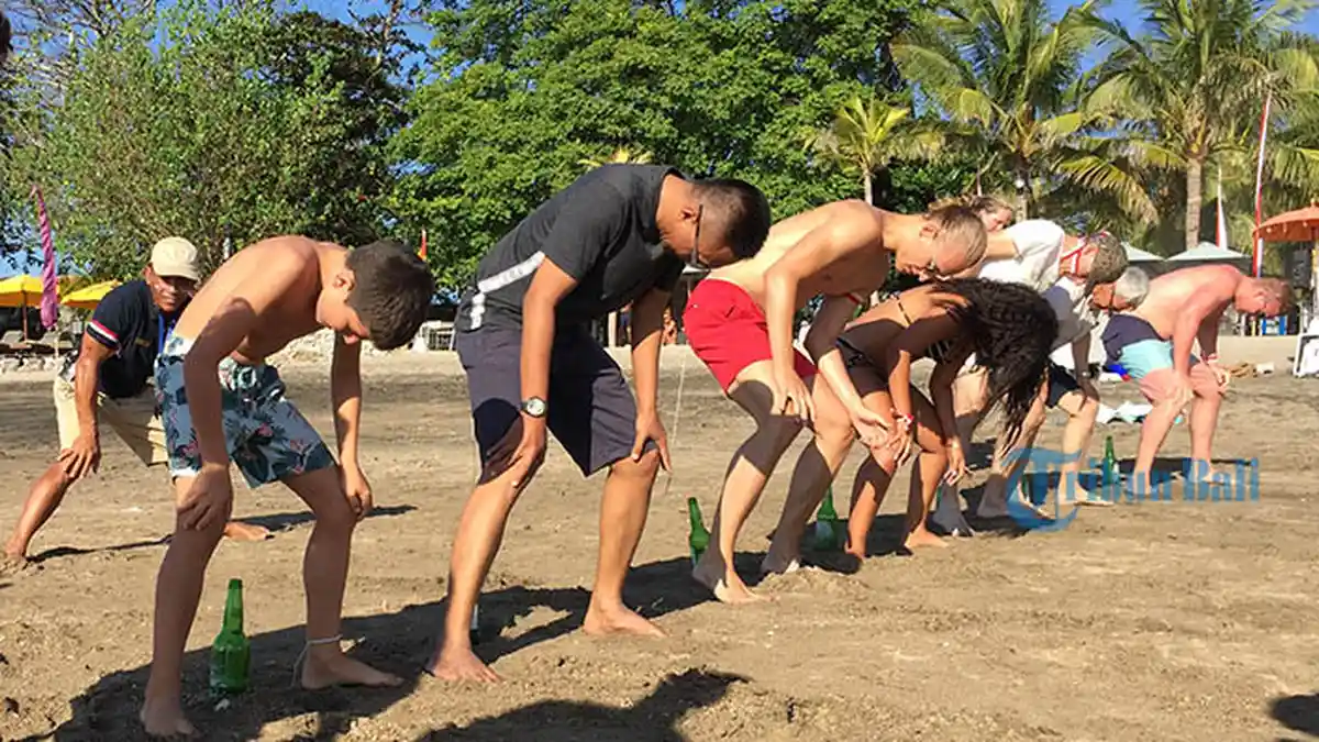 Serunya Lomba 17-an di The Anvaya Beach Resort Bali yang Diikuti Wisatawan Asing
