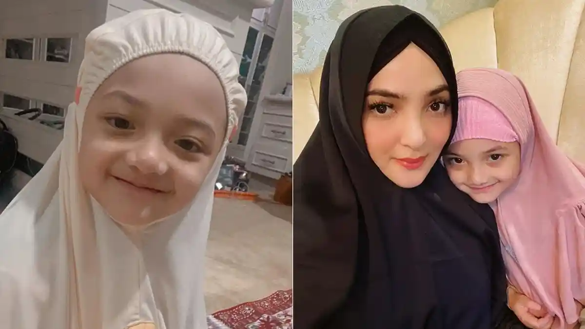 Aksi Arsy Pamer Tutorial Hijab Viral, Video Putri Ashanty dan Anang Hermansyah Banjir Komentar