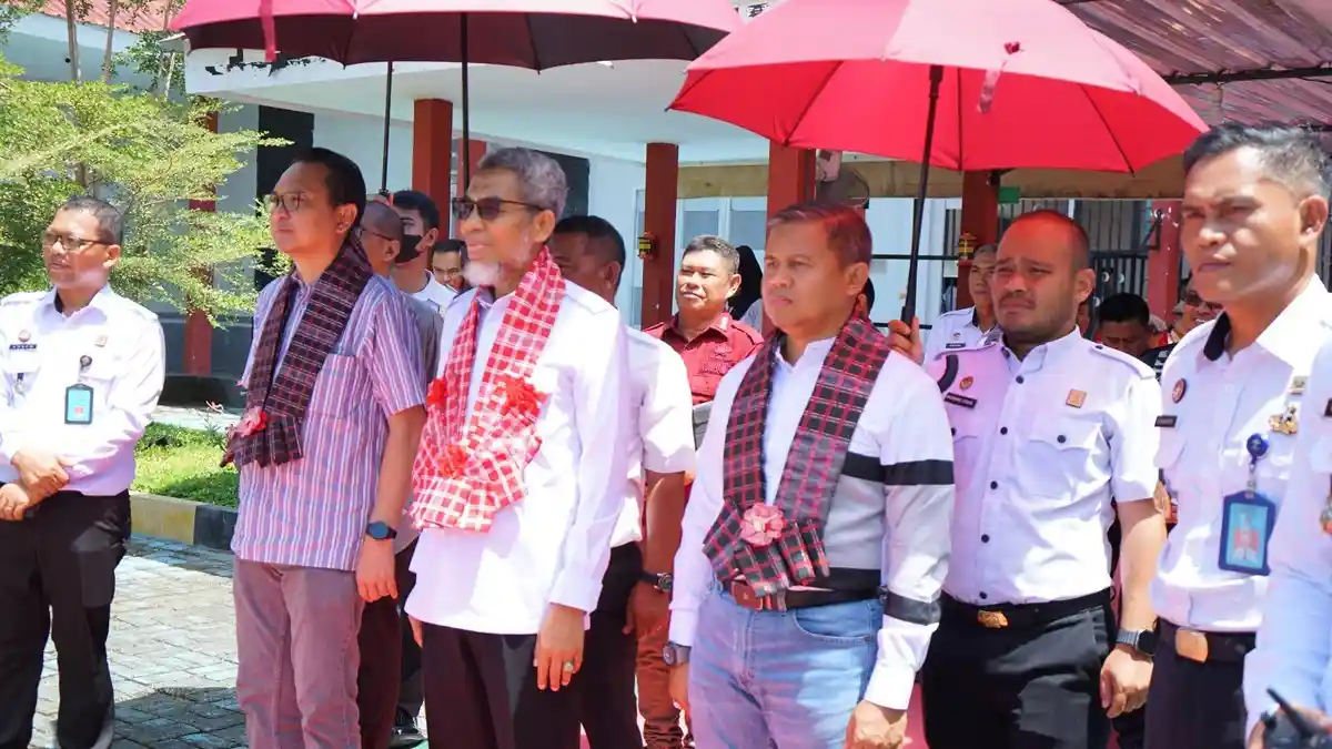 Kepala BPSDM Hukum dan HAM Kunjungi 3 UPT Kemenkumham Sulbar di Kalukku