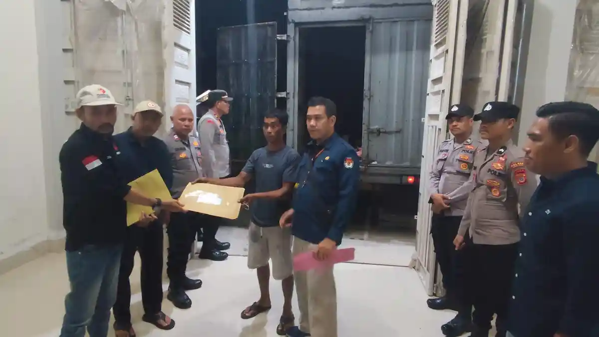 KIP Nagan Raya Terima Surat Suara Bupati dan Gubernur Aceh untuk Pilkada 2024