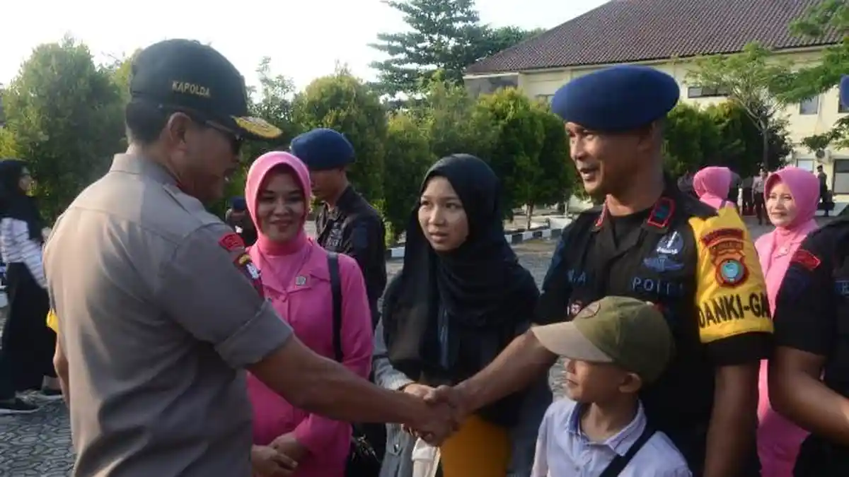Pulang dari Jakarta 295 Personil Polda Babel dapat Penghargaan