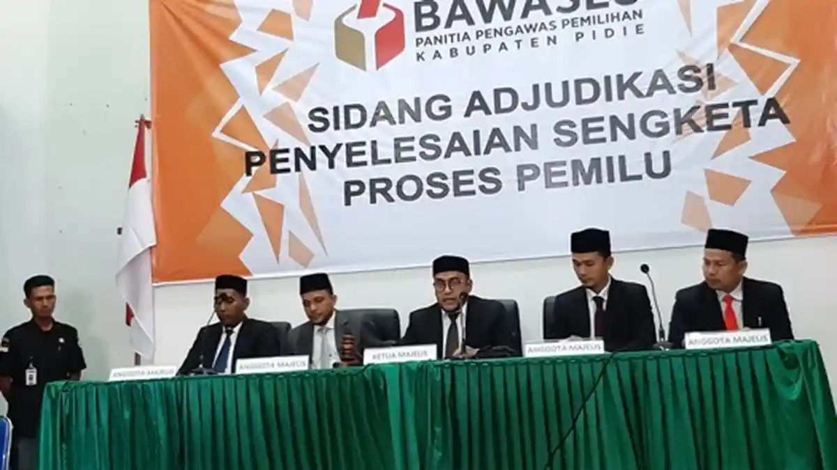 Panwaslih Perintahkan KIP Tetapkan Tgk Abdul Manan Calon Terpilih DPRK Pidie