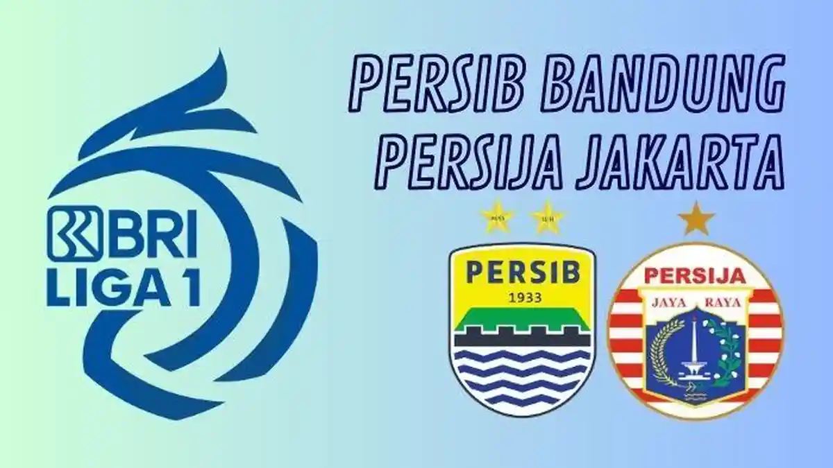 Link Live Streaming Derbi Panas Persib vs Persija di Stadion Si Jalak Harupat Bandung Sore Ini