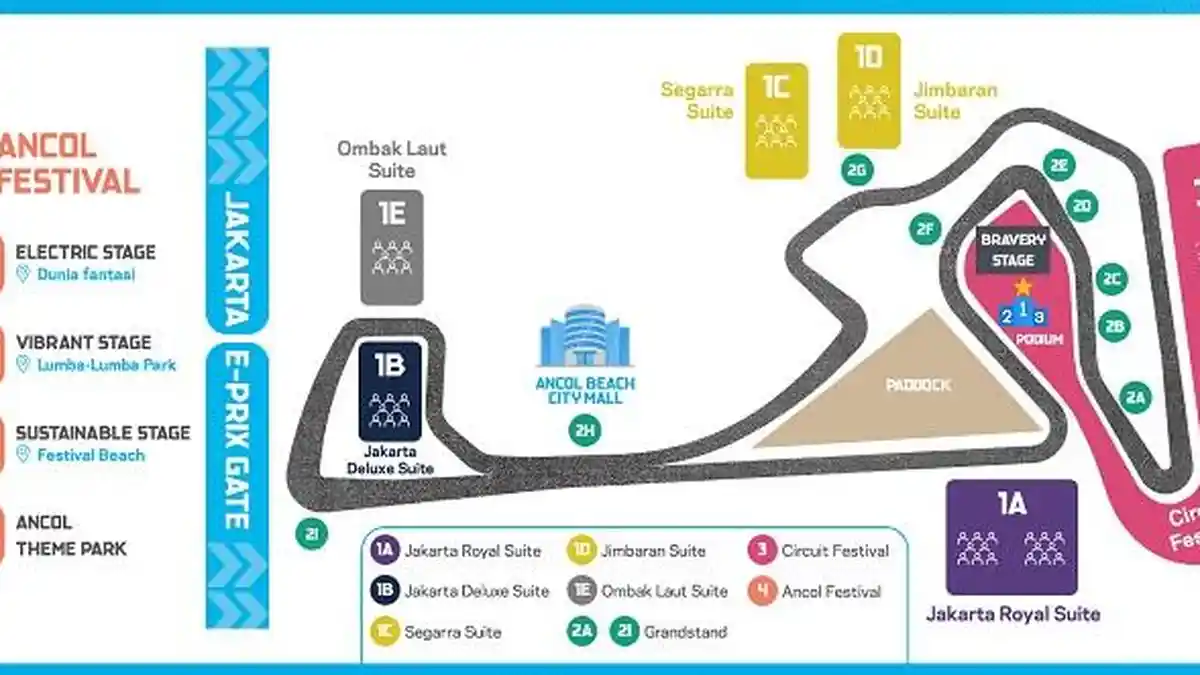 Saat Formula E Digelar pada 4 Juni 2022, Masyarakat Tetap Bisa Berekreasi ke Taman Impian Jaya Ancol