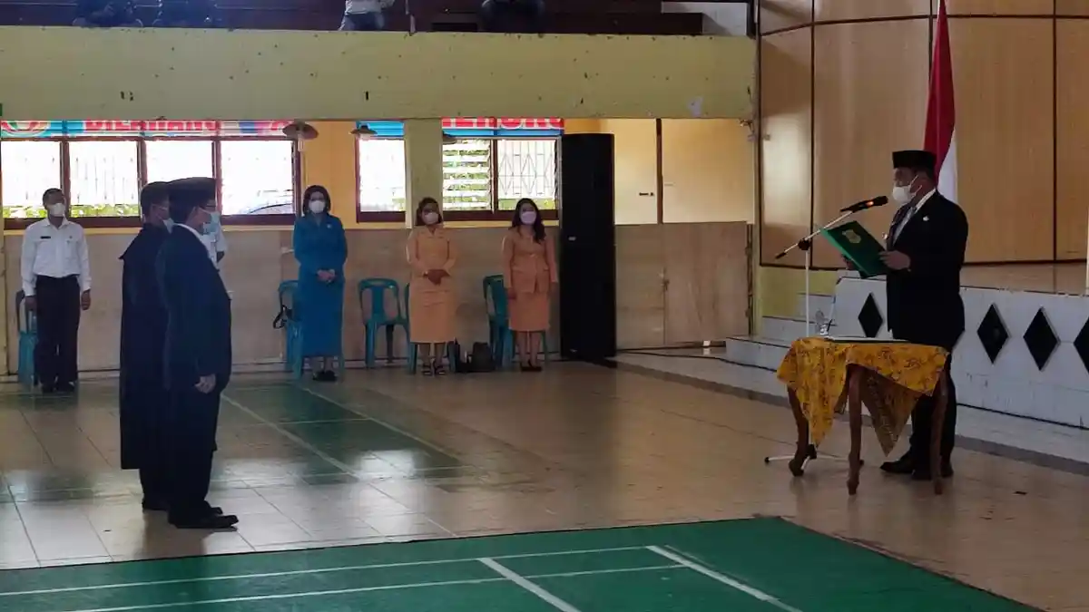 BUDIANTA PINEM Dilantik Jadi Sekda Dairi, Tapi Menolak untuk Diwawancarai