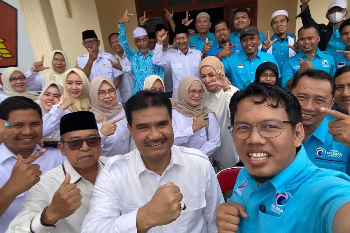 Serius Dukung Prabowo, DPW Partai Gelora Silaturahmi ke DPD Partai Gerindra Jambi