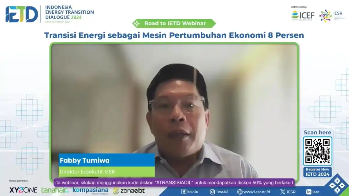 Percepatan Transisi Energi Bisa Dorong Pertumbuhan Ekonomi Hingga 8 Persen