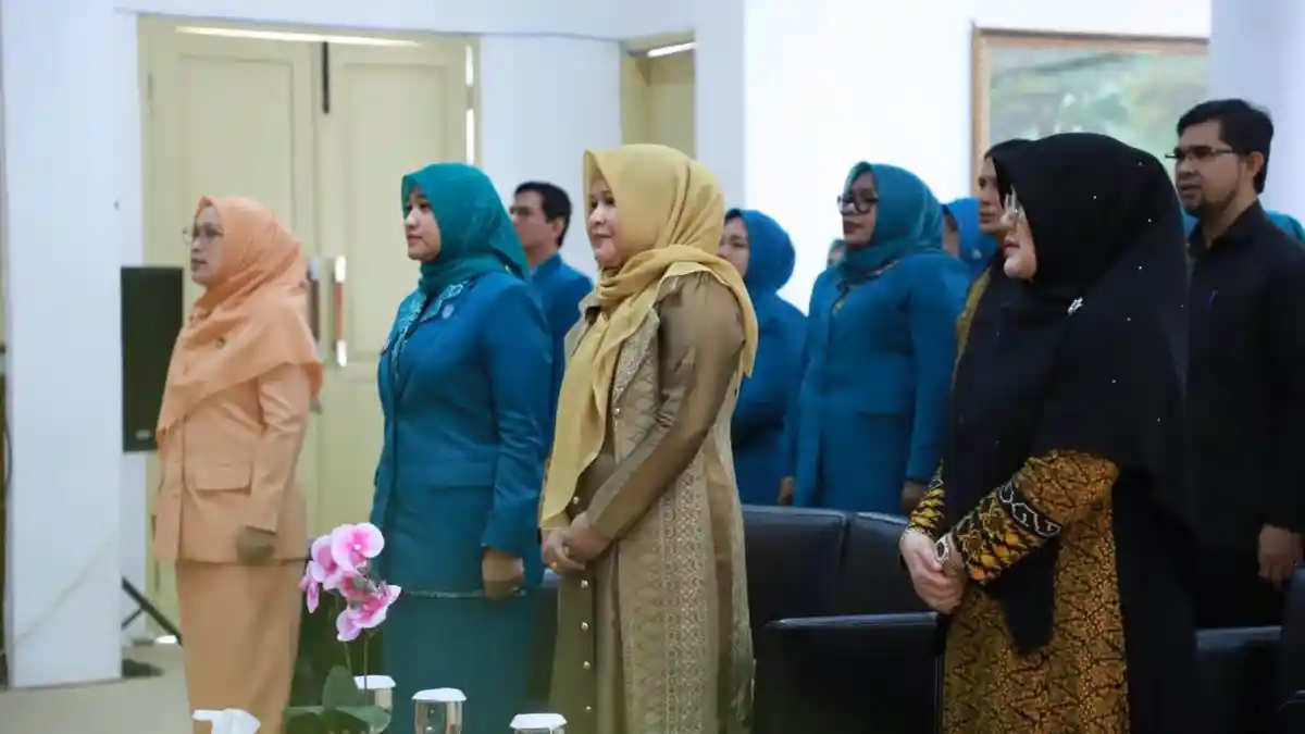 Pemkab Aceh Besar Serah Terima Jabatan TP-PKK, Dekranasda, dan Bunda PAUD