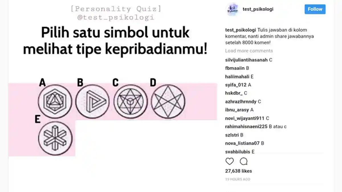 5 Simbol Ini Bisa Tentukan Tipe Kepribadianmu Loh
