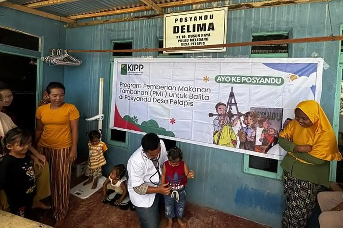 ‎Kesehatan Menyapa Pulau Meledang, Warga Tak Lagi Menunggu Kapal Lewat