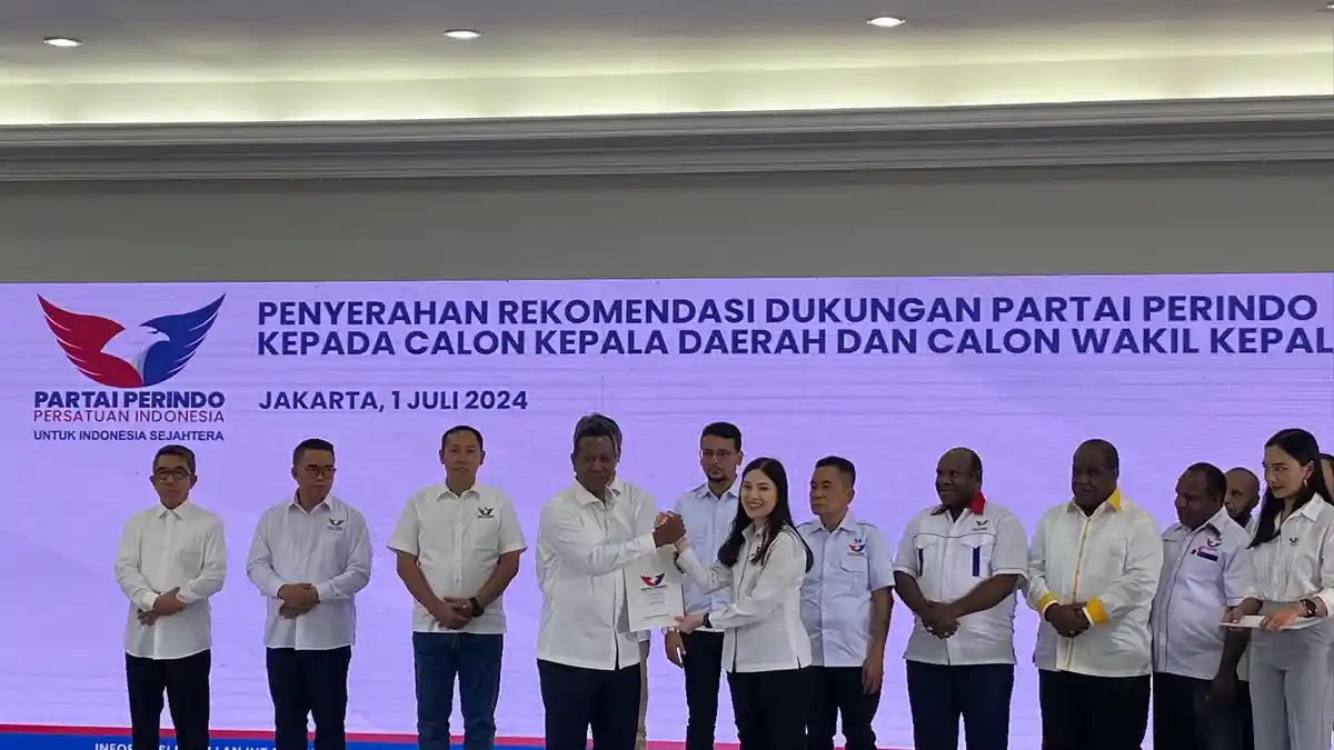 Perindo Keluarkan Rekomendasi Dukungan untuk 37 Cakada di Pilkada 2024