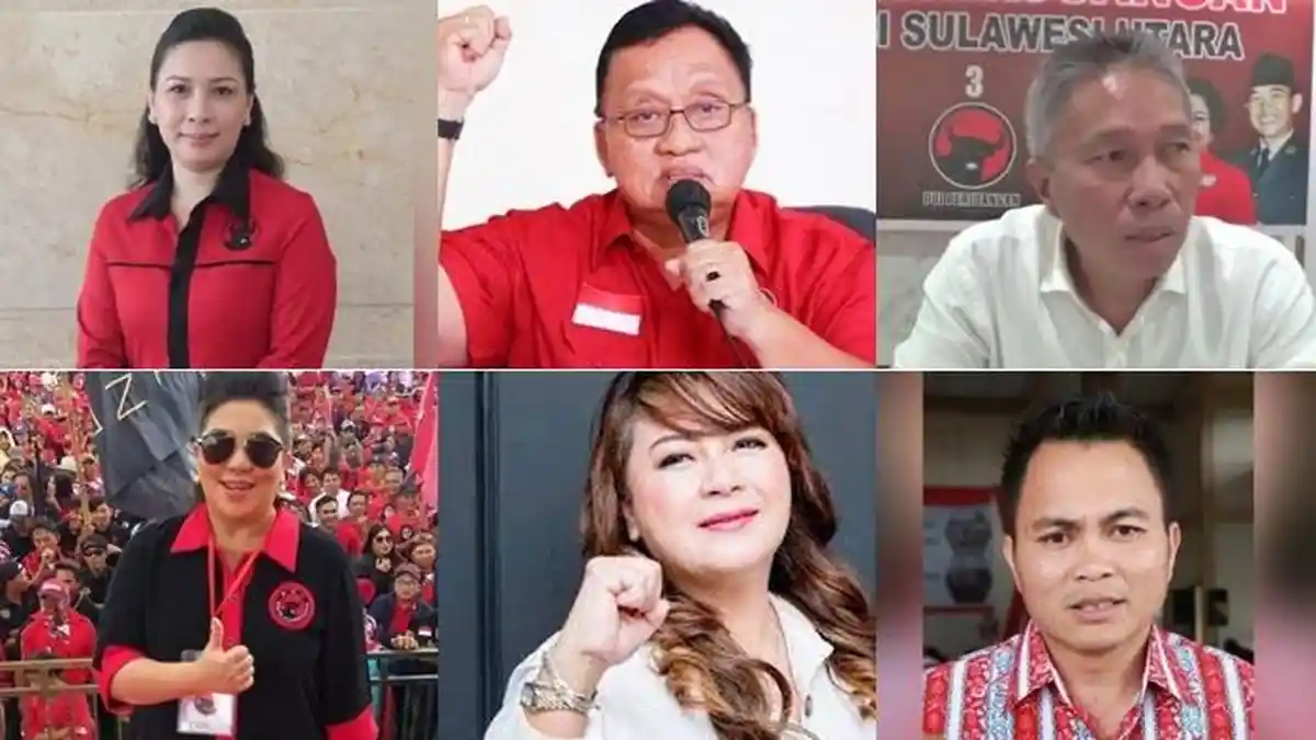 Daftar Figur PDIP Sulawesi Utara Potensi Maju di Pilkada Minahasa, Mitra dan Minsel
