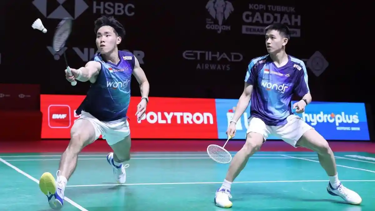 Hasil Polytron Indonesia Open 2026: Indra/Joaquin Beri Pelajaran Tak sampai 40 Menit Kumagai/Nishi