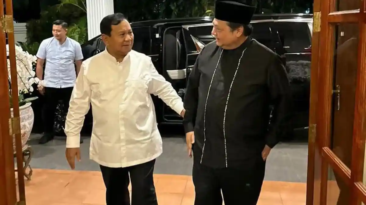 274 Hari Menuju Pilpres 2024: Elektoral Prabowo - Airlangga Hampir 50 Persen di Gorontalo