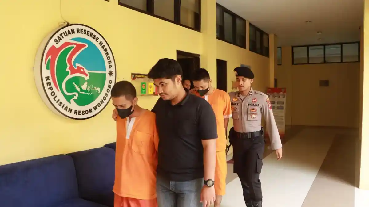 Polres Wonosobo Tangkap Dua Residivis Narkoba Saat Hendak Konsumsi Sabu