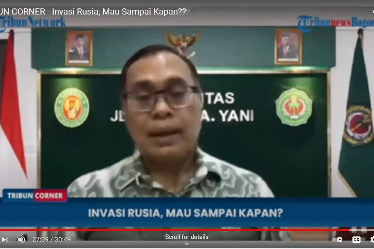 Sanksi Ekonomi Tak Hentikan Invasi Rusia Terhadap Ukraina