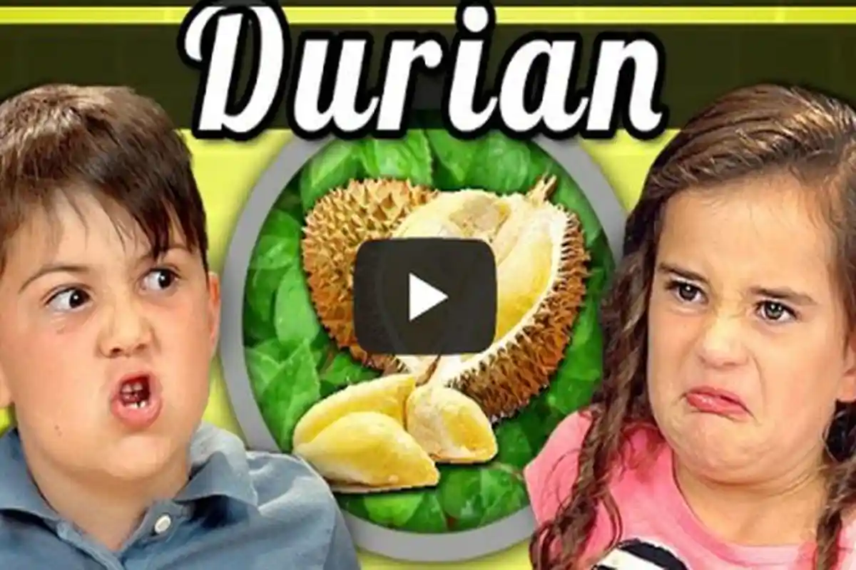 VIDEO: Lucunya Reaksi Anak-anak Bule Ini Saat Mencicipi Buah Durian