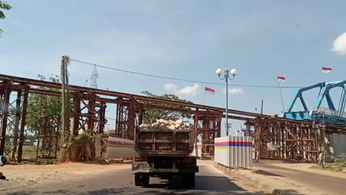 Jalan Poros Maros-Pangkep Batal Ditutup, Pergeseran Jembatan Rel Kereta Api Pindah ke 31 Agustus