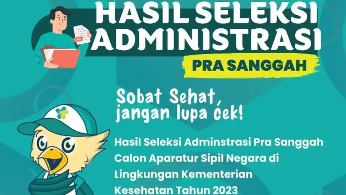 Link Pengumuman Hasil Seleksi Administrasi CPNS dan PPPK Kemenkes 2023, Ini Cara Sanggah
