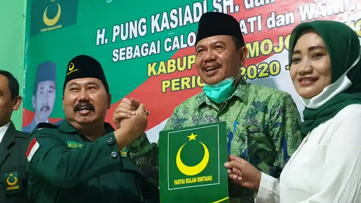 Bacabup Pung-Titik Dapat Rekomendasi Dari Partai PBB Dalam Pilkada Mojokerto 2020