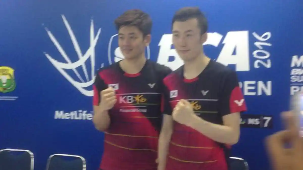 Lee Yong Dae/Yoo Yeon Seong Singkirkan Angga/Ricky