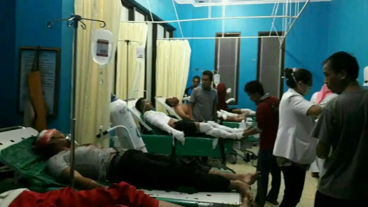 SPBU Meledak di Maros, 8 Orang Alami Luka Bakar - spbu-meledak_20170307_215523.jpg